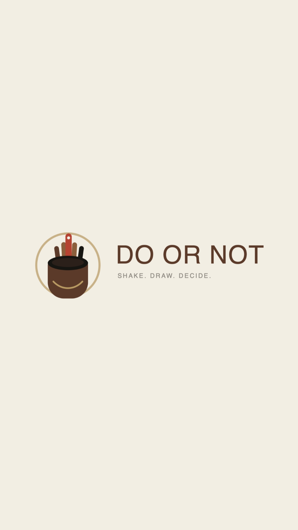 DO OR NOT 启动页